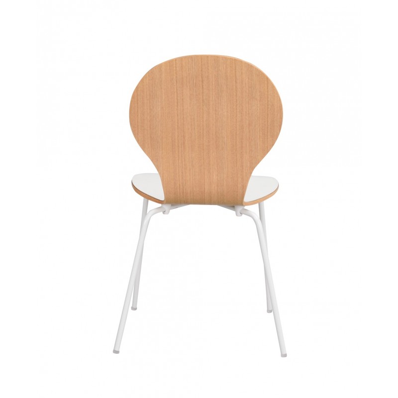 RO Fusio Dining Chair White/White